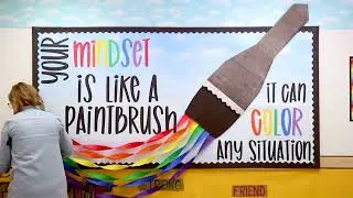 Bulletin Board Design: Mindset Like a Paintbrush