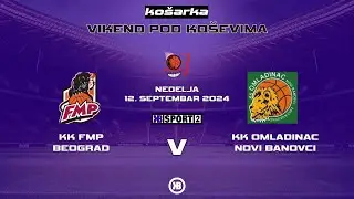 Mlađi pioniri: KK FMP (Beograd) - KK Omladinac (Novi BAnovci) 68:32 | 22.09.2024