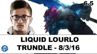 Liquid Lourlo - Trundle vs Teemo - NA Ranked