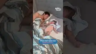 When feeding time turns into a snooze fest!