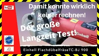 Einhell Flachdübelfräse TC-BJ 900, Langzeit Test. Meine Erfahrungen! 🛠