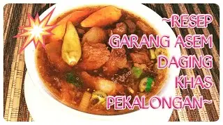 RESEP GARANG ASEM DAGING KHAS PEKALONGAN