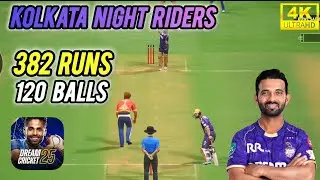KKR Best IPL Match In Dream Cricket 25