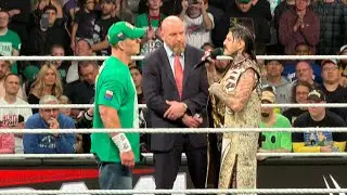 Dominik Mysterio Challenges John Cena Full Segment - WWE Raw 11/10/2025