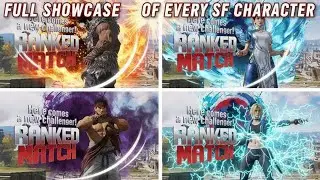 ⚡ CODM x Street Fighter UNLOCK ALL features( All Character Showcase including Execution, class etc.)