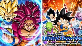 ALL MISSIONS COMPLETED! WHO DARES? HEATED THROWDOWN! (Dokkan Battle)