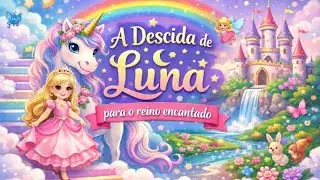 O Segredo da Torre de Flores História Infantil: A Aventura de Luna Magia do Coração