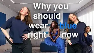 Benefits of wearing the colour blue and the psychology behind it + outfit inspiration