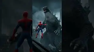 Godzilla vs Kingkong vs Spiderman|| Spiderman and Godzilla fights
