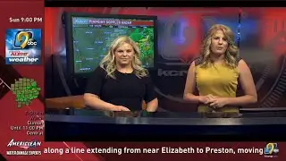 6/20/2021 KCRG Cedar Rapids - 8pm Iowa Tornado Coverage