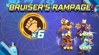 BRUISER'S RAMPAGE USING THARZ SKILL 3 | MAGIC CHESS BEST SYNERGY 2025 | MAGIC CHESS GO GO GAMEPLAY