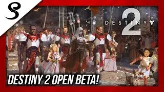 DESTINY 2 OPEN BETA LIVE! DESTINY 2 GAMEPLAY!
