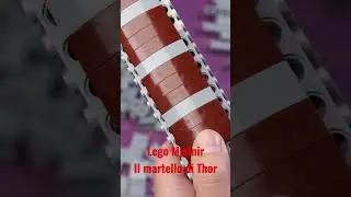 Lego Mjolnir il martello di Thor Beat Building #shorts #asmr