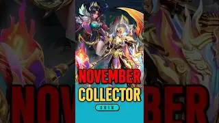Коллекционный облик за ноябрь 2025 г. #moba5v5english #mobalegends5v5 #moba5v5pippin #shorts #tre...