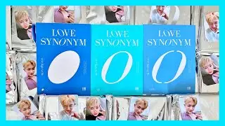 💙✨Unboxing 12 Copies of Wonho 원호 1st Mini Album Love Synonym #1 : Right For Me (Vers 1 + 2 + 3)