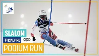 Michelle Gisin | 3rd place | Zagreb | Women's Slalom | FIS Alpine