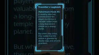 Treacherous Temple Retrieval - Traveller RPG Challenge
