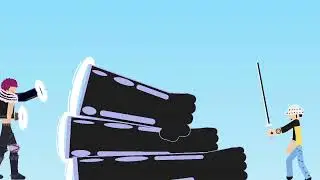 Katakuri vs law (in stickman)