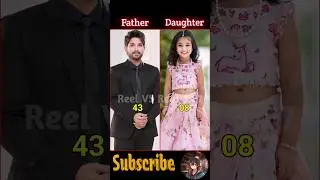 South actor father 😘 daughter age✨💗(Part-42) #shorts #southactors #actor #daughter #age #alluarjun