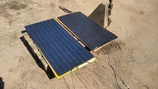 Гибкие солнечные панели. Сравнительный тест. ETFE против обычной. 1-ая часть.