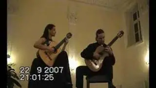 Anabel Montesinos y Marco Tamayo