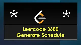 [English] 3680. Generate Schedule [Leetcode Medium]