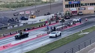 Near miss at Bandimere Speedway test and tune