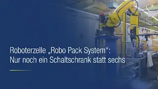 Roboterzelle „Robo Pack System“: Nur noch ein Schaltschrank statt sechs