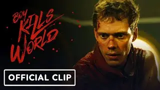 Boy Kills World - Exclusive Fight Scene Clip (2024) Bill Skarsg&aring;rd, Jessica Rothe, and Brett Gelman