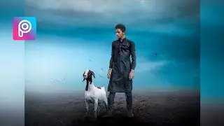 Bakra Eid Photo Editing || PicsArt Eid-ul-adha Photo Editing Tutorial 2020 || Alfaz Editing