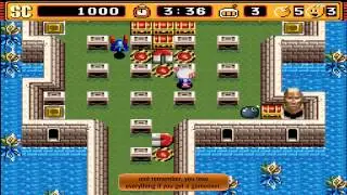Super Bomberman 2 [Part 1] Return of Bomb Explosions!! [HD]
