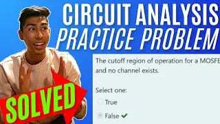 Electronics I (MOSFET): The cutoff region of operation for a MOSFET is when |Vgs| } |Vt| so that ...