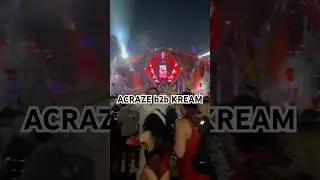 ACRAZE b2b KREAM Live @ EDC Las Vegas 2024 🪬 #acraze #kream #edclv2024 #edc #edclv