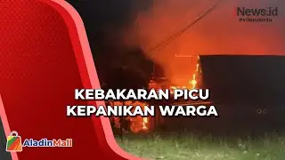 3 Rumah Terbakar Hebat di Kolaka, Api Pertama Muncul dari Ruang Tamuinews kebakaran