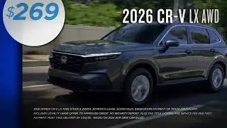 2026 Honda CR-V LX AWD | December 2025 | Schlossmann Honda City