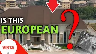 Afro heritage of the high roof Igbo mansions
