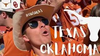 Texas vs Oklahoma | Student Section Goes CRAZY! | Red River Rivalry Vlog