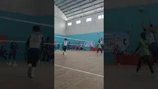 Final tectona vs kharisma #short  voli putri ku 2013