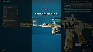 THE *MAX DAMAGE* XM4 BUILD on WARZONE 👑 #warzone #callofduty #bo6 #rebirthisland #cod #shorts