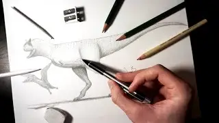 Carnotaurus Speed Drawing