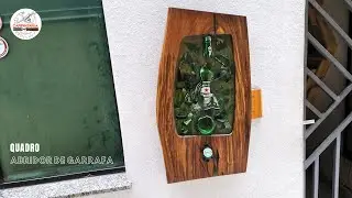 QUADRO ABRIDOR DE GARRAFA - PASSO A PASSO COMO FAZER