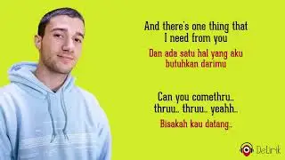 Comethru - Jeremy Zucker (Lyrics video dan terjemahan)