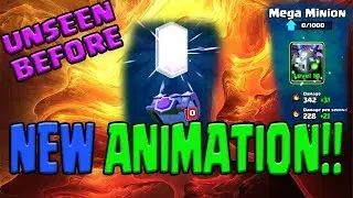 STUNNING NEW LEGENDARY ANIMATION!! | FIRST LOOK | LEVEL 10 MEGA MINION!! | CLASH ROYALE #51