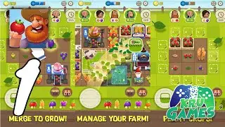 Merge Farm! Gameplay #1 All Levels (Android, IOS)