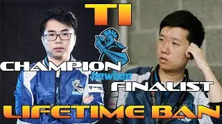 BIGGEST Scandal NEWBEE life-time BANNED in DOTA2! Why did they do it?