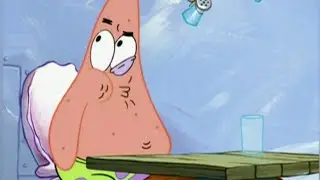 Patrick probiert Milch: 