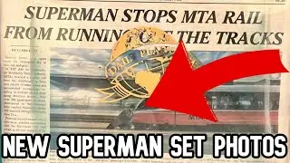 SUPERMAN SET LEAKS & NEW SUIT PICTURES