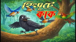 হিংসুটে কাক | Animation story