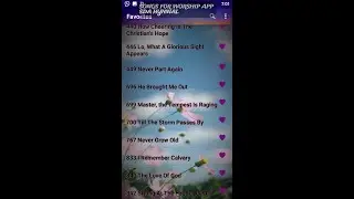 SONGS FOR WORSHIP HYMNS App with best hymns of all time - christian hymns for worship