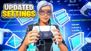 NEW Best Controller SETTINGS + Sensitivity in Fortnite Chapter 7! 🎯 (PS4/PS5/XBOX/PC)
